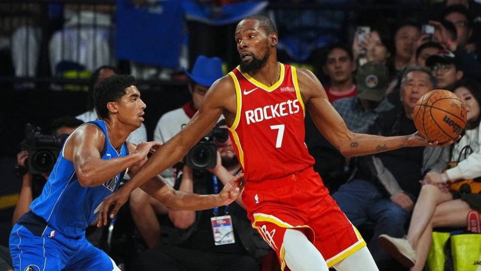 NBA高清直播在线直播：中国赛火箭vs独行侠（10月111日）欧文复出