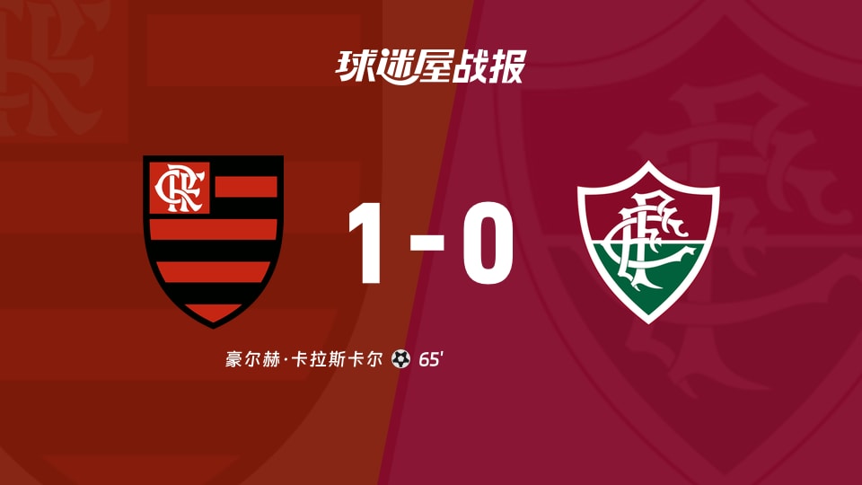 【巴西甲联赛第30轮】弗拉门戈vs弗鲁米嫩塞比赛结果：弗拉门戈(1-0)弗鲁米嫩塞比分战报(2026年10月12日)
